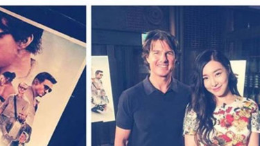 Tiffany dan Tom Cruise 