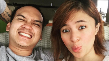 Marshanda dan Egi John saat masih mesra