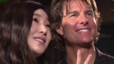 Tiffany dan Tom Cruise