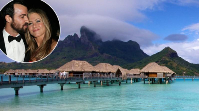 Bulan Madu Jennifer Aniston dan Justin Theroux