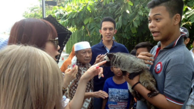 Luwak Jadi Primadona di Car Free Day