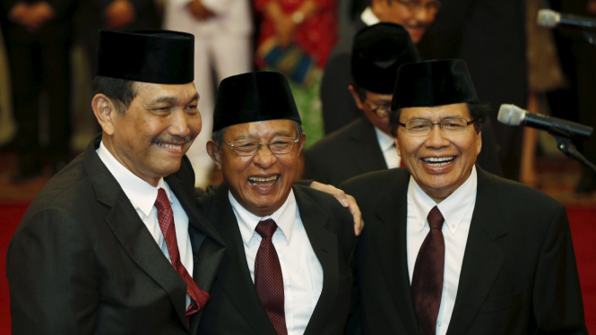 jokowi lantik menteri baru