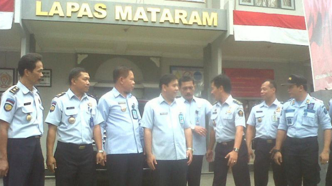 Staf khusus menteri hukum dan HAM Fazar DS Lase.