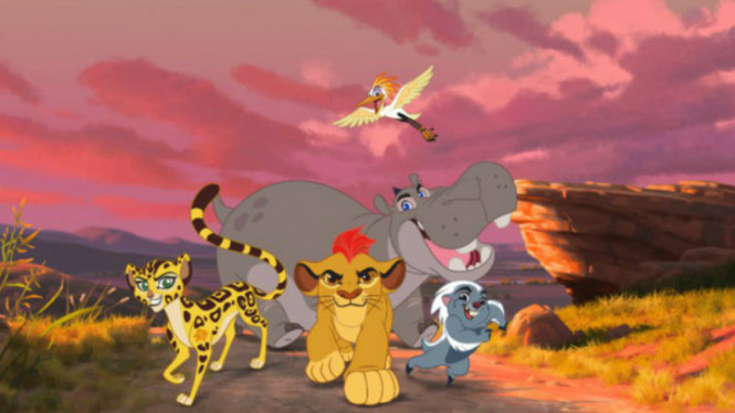 Adegan dalam Film The Lion Guard: Return of The Roar