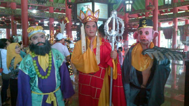 Kera Sakti di Sam Poo Kong
