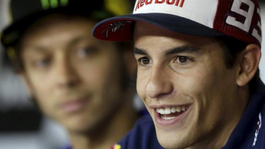 Pembalap Repsol Honda, Marc Marquez.