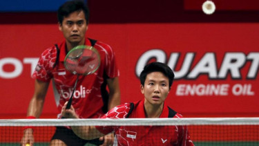 Ganda campuran andalan Indonesia, Tontowi Ahmad/Liliyana Natsir.