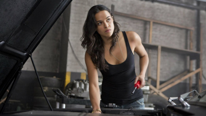 Michelle Rodriguez di Film Fast and Furious