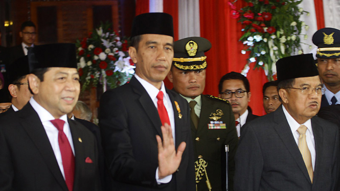 Penyampain RUU APBN di Sidang Paripurna DPR 2015.