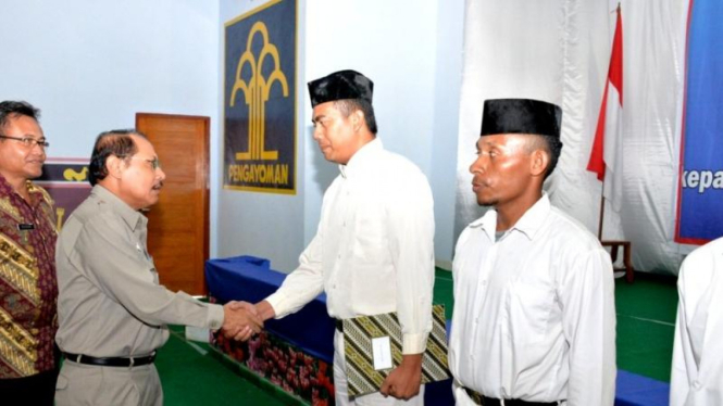 Ilustrasi narapidana mendapat remisi