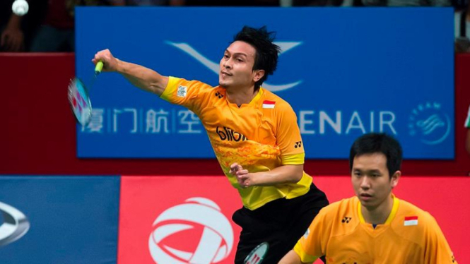 Ganda putra andalan Indonesia, Mohammad Ahsan/Hendra Setiawan