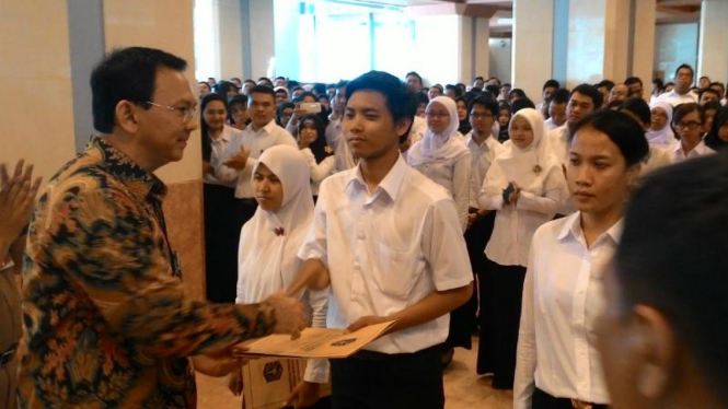 Gubernur DKI Jakarta Basuki Thahaja Purnama alias Ahok