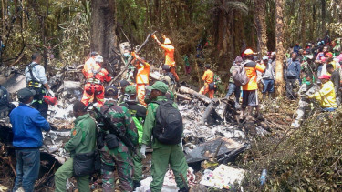 Lokasi Jatuhnya Pesawat Trigana Air