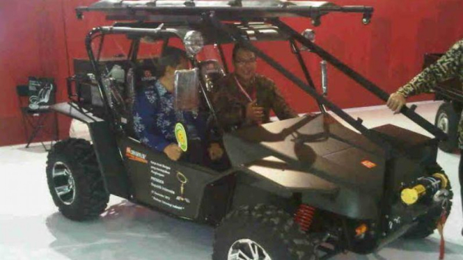Mobil off-road Komodo buatan Indonesia.