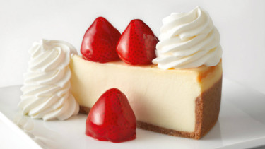 Ilustrasi cheesecake stroberi