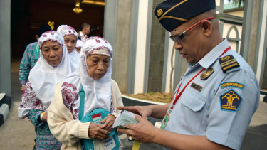 Pemberangkataan jamaah haji Indonesia