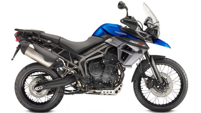 Triumph Tiger XCX. Ilustrasi.