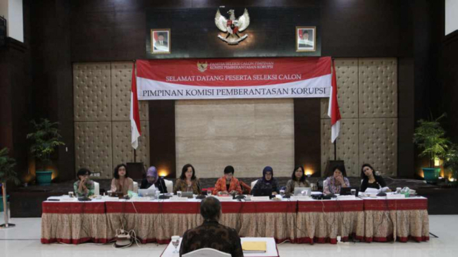 Pansel Gelar Tes Wawancara Terbuka Capim KPK