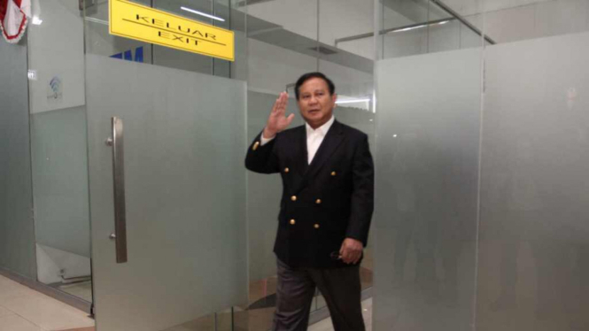 Ketua Umum Partai Gerindra, Prabowo Subianto. 