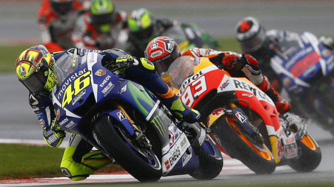Balapan MotoGP.