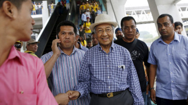 Mantan Perdana Menteri Malaysia, Mahathir Mohamad.