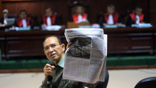 Sidang Dakwaan Suryadharma Ali
