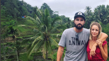 Brody Jenner dan kekasihnya, Kaitlynn Carter di Bali.