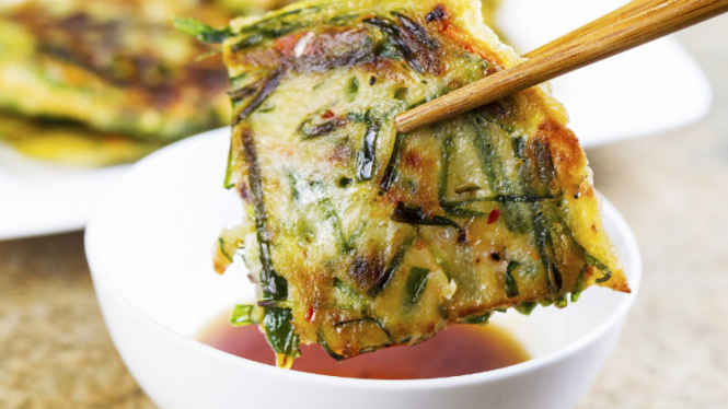 Pajeon, makanan Korea