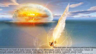 Dua Meteor Raksasa Ini Pernah Menghantam Bumi
