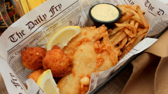 Ilustrasi Fish and Chips
