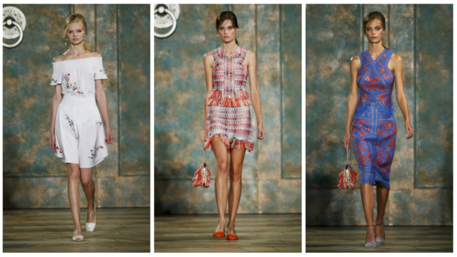 Koleksi Tory Burch di NYFW SS2016