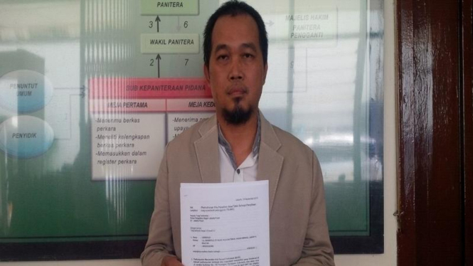 Koordinator Masyarakat Anti Korupsi Indonesia (MAKI), Boyamin Saiman.
