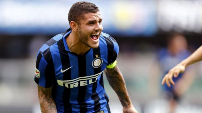 Penyerang Inter Milan, Mauro Icardi