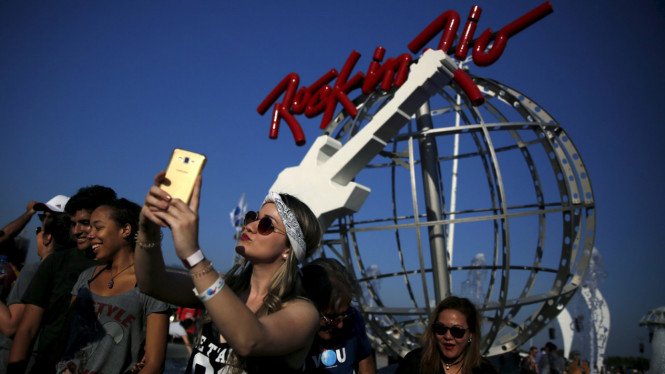 Wanita-wanita Cantik di Rock in Rio