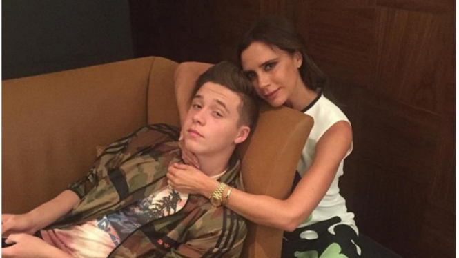 Victoria Beckham dan Brooklyn
