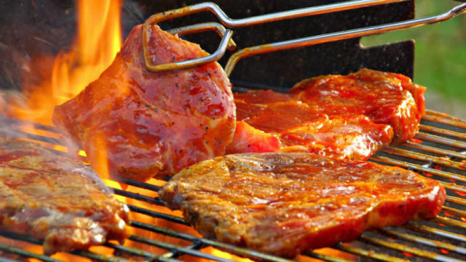 Ilustrasi masakan daging
