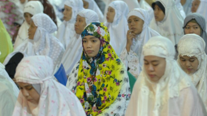 sholat idul adha 1436 H di masjid istiqlal