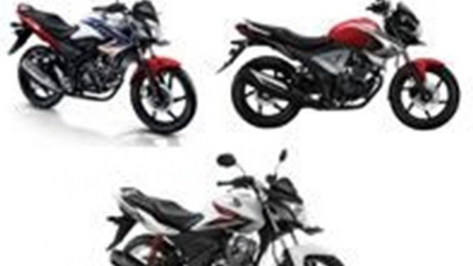 Verza, Mega Pro dan CB150R.