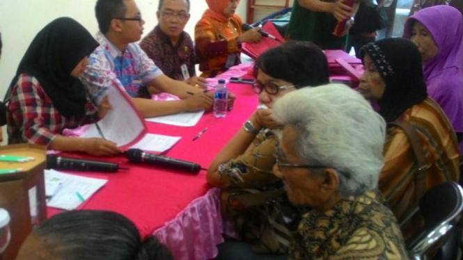 Pengundian rusun Cipinang Besar Selatan (Cibesel)