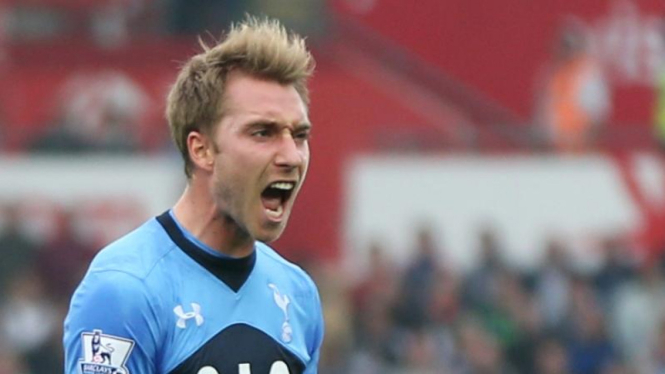 Pemain Tottenham Hotspur, Christian Eriksen.