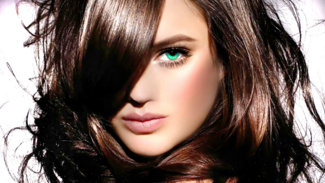 Ilustrasi rambut.