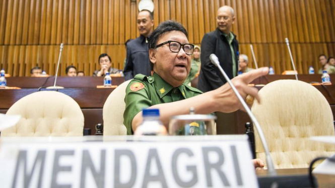 Menteri Dalam Negeri Tjahjo Kumolo.
