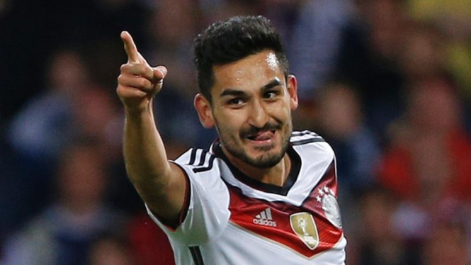 Gelandang Timnas Jerman, Ilkay Guendogan.