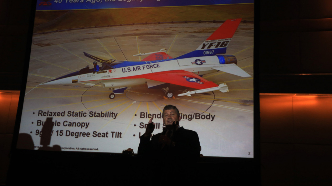 Simulator F-16 Hadir di Jakarta
