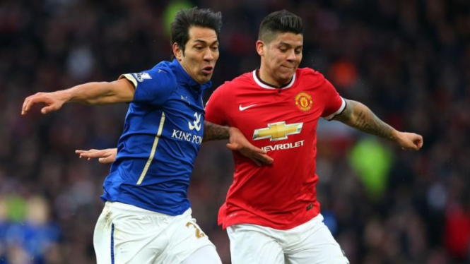 Bek Manchester United, Marcos Rojo (kanan)