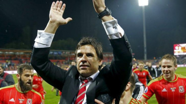 Pelatih Timnas Wales, Chris Coleman
