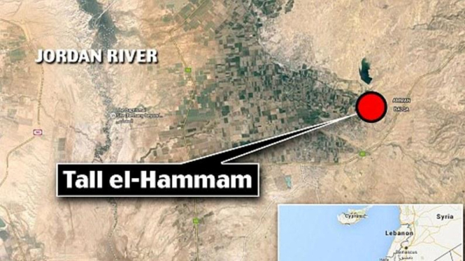 Lokasi Tuhan musnahkan kaum Sodom dan Gomora