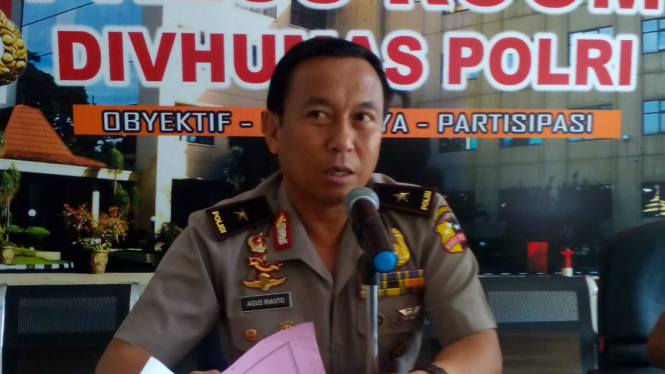 Kepala Biro Penerangan Masyarakat Mabes Polri, Brigadir Jenderal Polisi Agus Rianto.