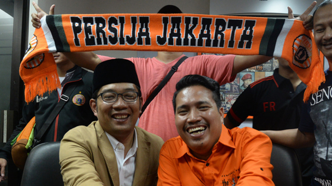 Ridwan Kamil kunjungi markas persija