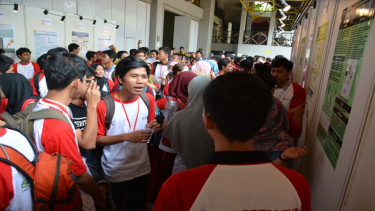 Antusiasme para peserta OSN Pertamina 2015 
